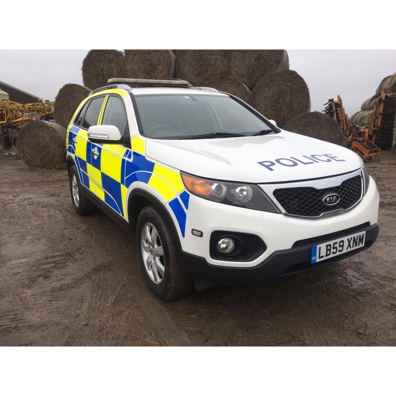 Kia Sorento Police Car 2010